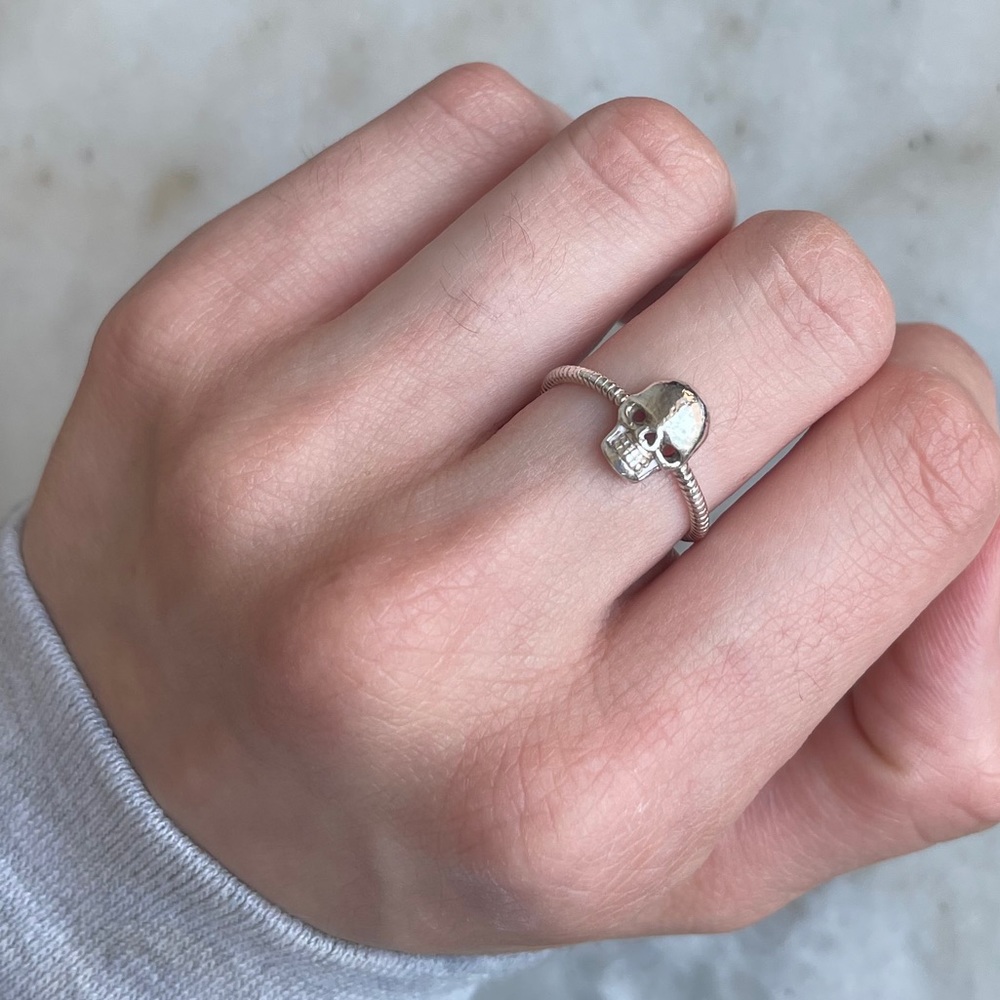 Sterling Silver Skull Ring